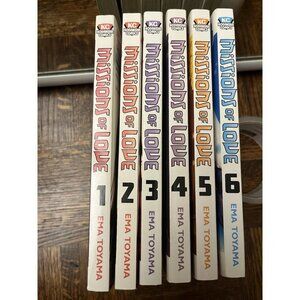 Missions of Love manga by Ema Toyama- Volumes 1,2,3,4,5,6 English